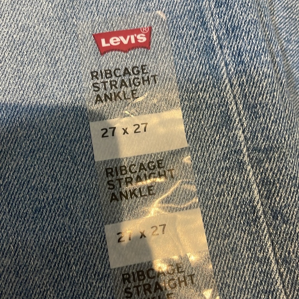 🆕 Levi’s Ribcage Straight Ankle - Picture 3 of 13